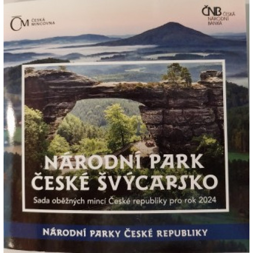 Sada oběžných mincí 2024 Národní parky